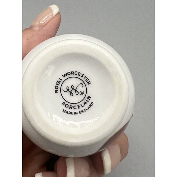 Royal Worcester Egg Coddler Evesham Pattern Fine Porcelain Made in England READ* - Picture 6 of 14